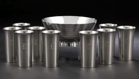 Set of Nine American Sterling