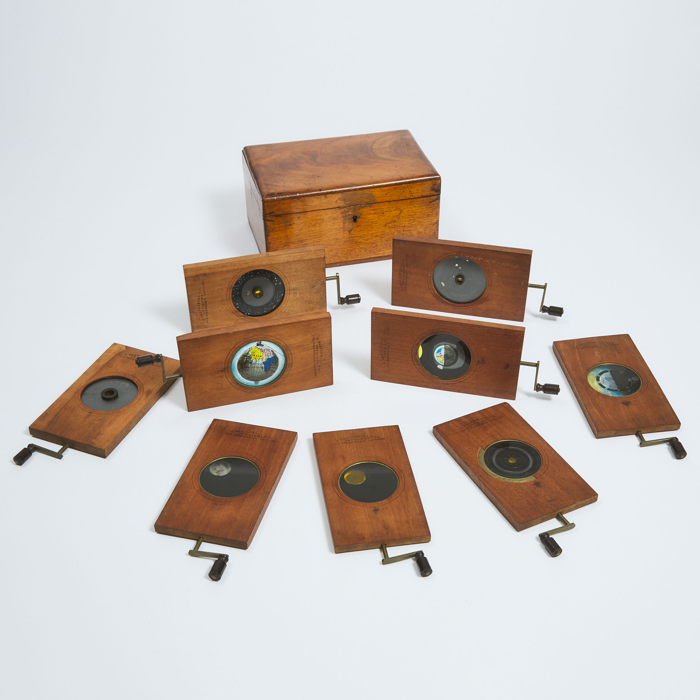 Set of Nine Astronomical Mechanical