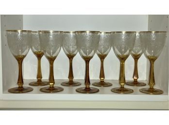 Set of nine ca. 1890 antique