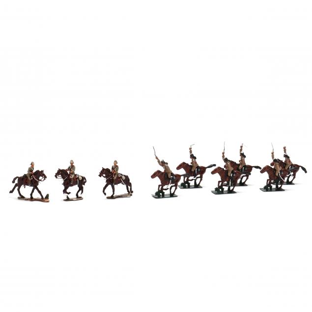 SET OF NINE MILITARY MINIATURES