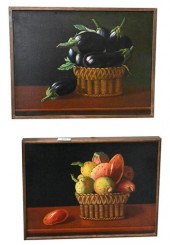 SET OF NINE STILL LIFES OF FRU