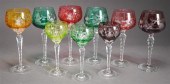 SET OF NINE VARIED COLOR-TO-CL