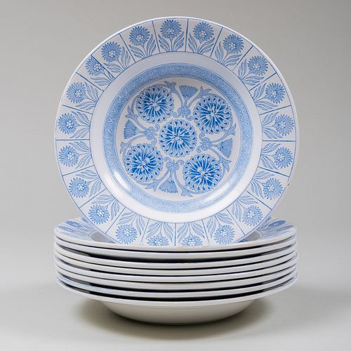 SET OF NINE WEDGWOOD TRANSFER