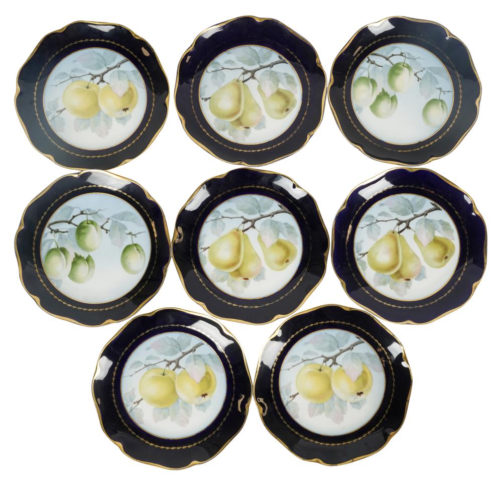 SET OF ROSENTHAL PORCELAIN FRUIT