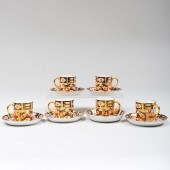 SET OF ROYAL CROWN DERBY PORCE