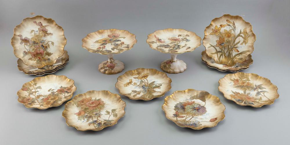 SET OF ROYAL DOULTON BURSLEM