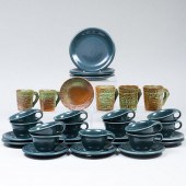 SET OF RUSSEL WRIGHT POTTERY A