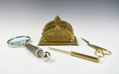 SET OF SCISSOR,MAGNIFY GLASS,L