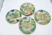 SET OF SEVEN CANTAGALLI MAJOLI