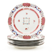 SET OF SEVEN CHINESE EXPORT PO