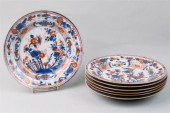 SET OF SEVEN CHINESE IMARI DIS