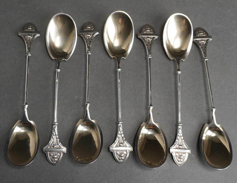 SET OF SEVEN GORHAM 'IVY'
