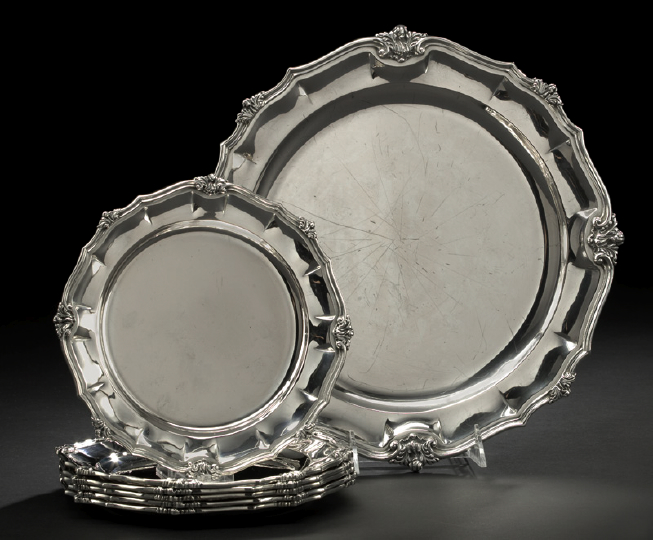 Set of Seven Italian .800 Silver