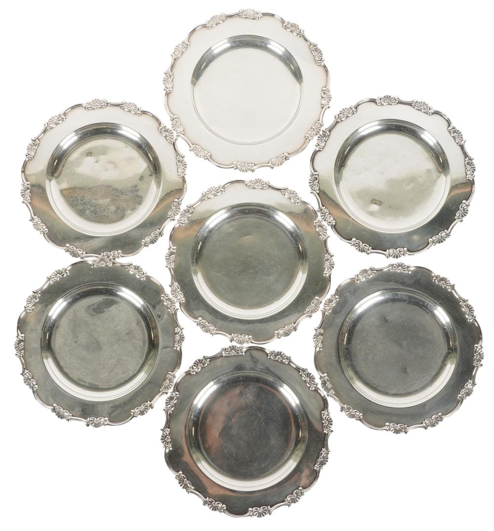 SET OF SEVEN JAPANESE .950 STERLING
