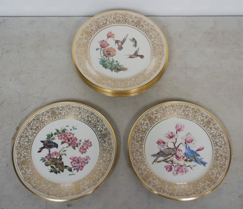 SET OF SEVEN LENOX 'BOEHM BIRD'