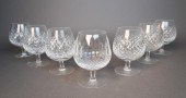 SET OF SEVEN WATERFORD CRYSTAL