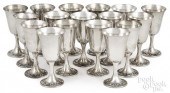 SET OF SEVENTEEN GORHAM STERLI