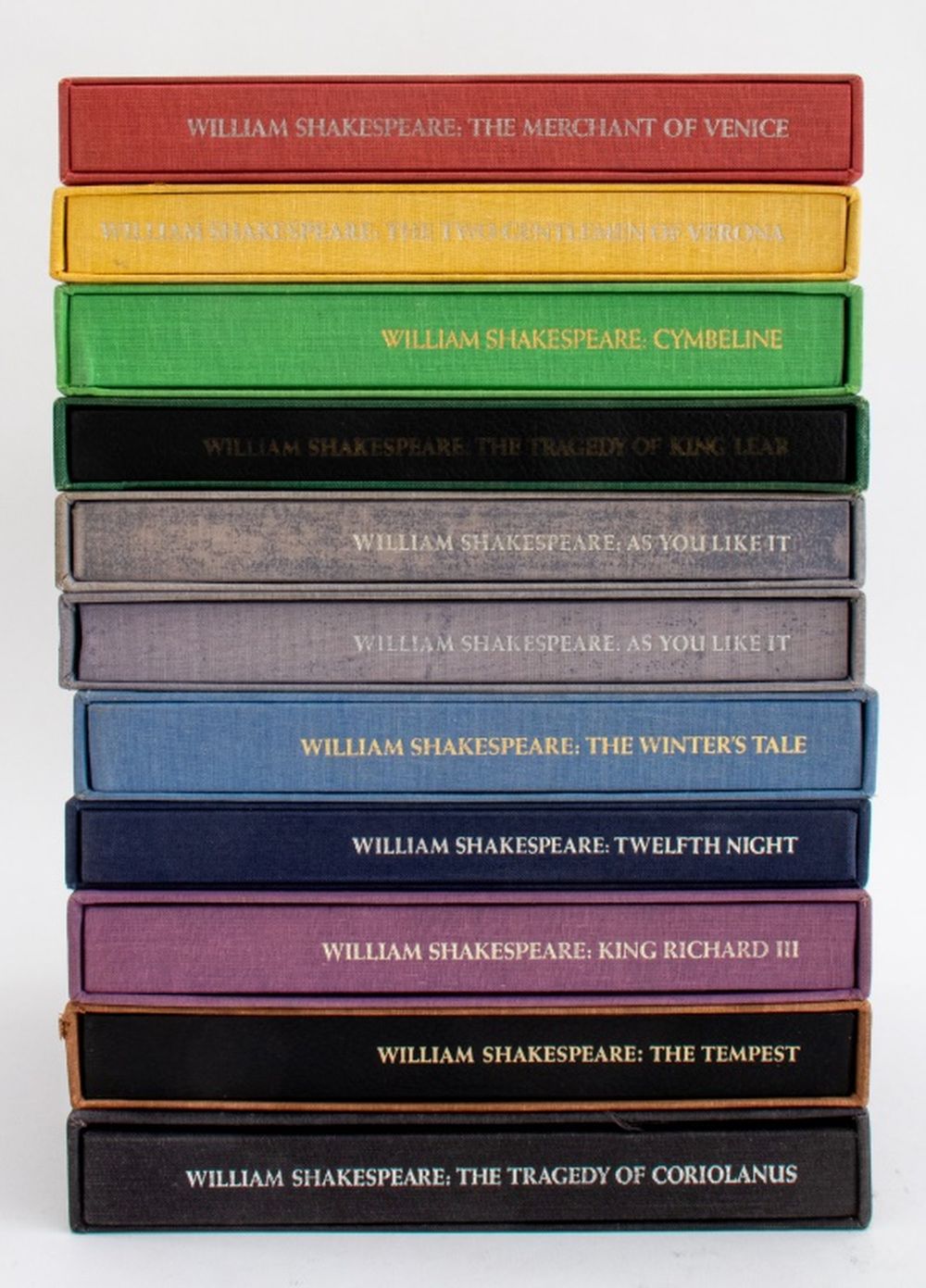 SET OF SHAKESPEARE BOOKS, 11