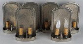 SET OF SIX AMERICAN PEWTER TWO