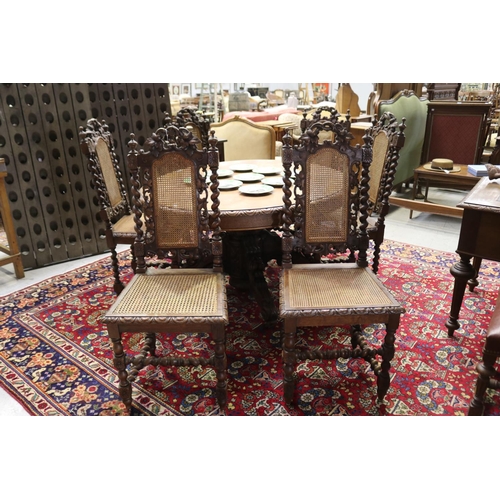 Set of six antique French Henri