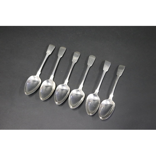 Set of six antique sterling