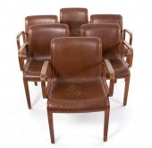 Set of six armchairs for Knoll