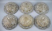 SET OF SIX ART DECO STYLE META