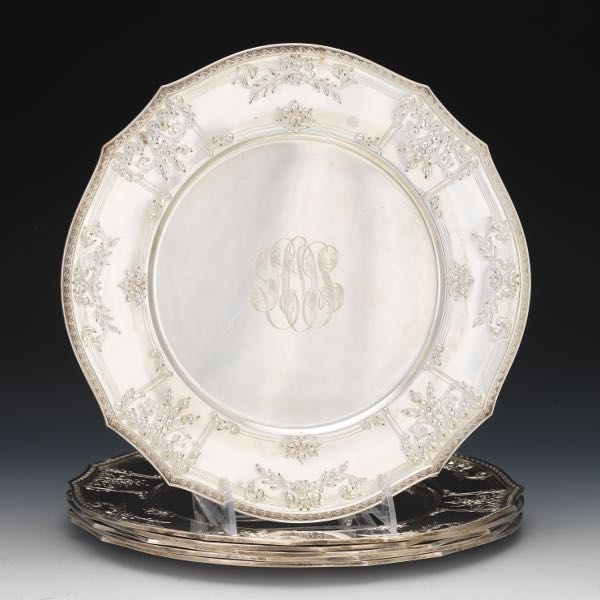 SET OF SIX ART NOUVEAU GORHAM