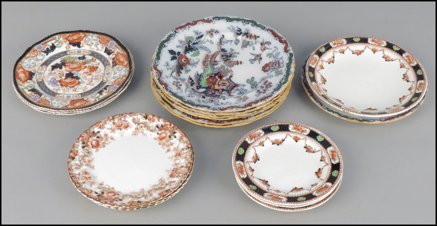 SET OF SIX ASHWORTH BROTHERS HANLEY