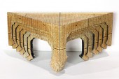 SET OF SIX ASIAN CORNER STACKA