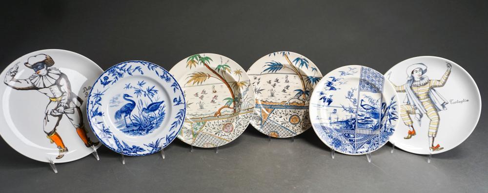 SET OF SIX ASSORTED CABINET
