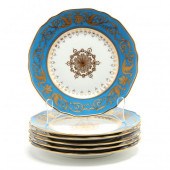 SET OF SIX AUGARTEN PORCELAIN