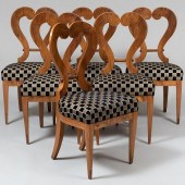 SET OF SIX AUSTRIAN BIEDERMEIE