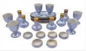 SET OF SIX AUSTRIAN PORCELAIN