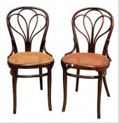 SET OF SIX BENTWOOD THONET CHA