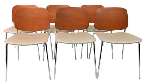 SET OF SIX BERNHARDT DINING