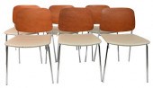 SET OF SIX BERNHARDT DINING CH