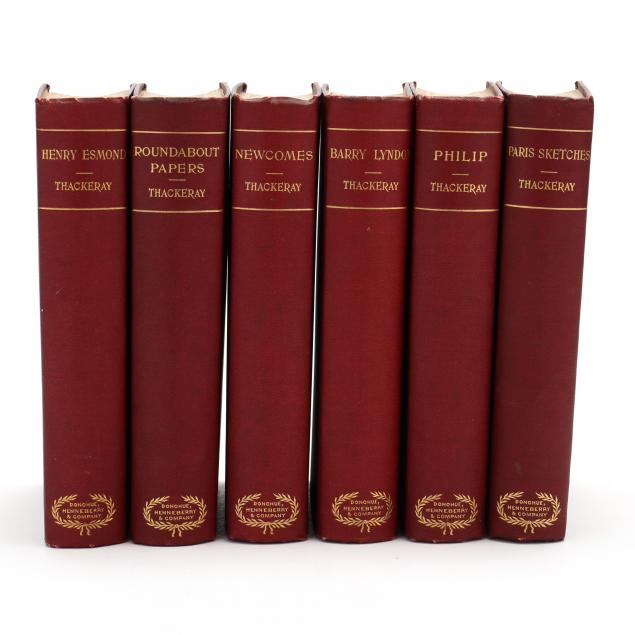 SET OF SIX BOOKS BY WILLIAM
