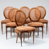 SET OF SIX BRAZILIAN LOUIS XVI