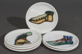 SET OF SIX BUCCIARELLI MILANO