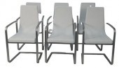 SET OF SIX CALLIGARIS ARMCHAIR