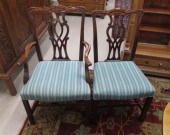 SET OF SIX CHIPPENDALE STYLE M