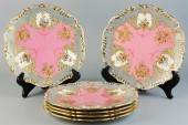 SET OF SIX COALPORT 'JEWELED'