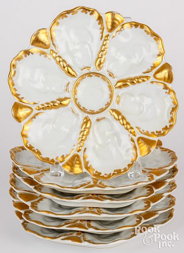 SET OF SIX COLLAMORE & CO. OYSTER