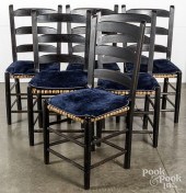 SET OF SIX CONTEMPORARY PAINTE