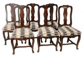 SET OF SIX CONTINENTAL STYLE Q