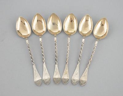 Set of Six Danish Silver