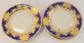 SET OF SIX DRESDEN SERVICE PLA