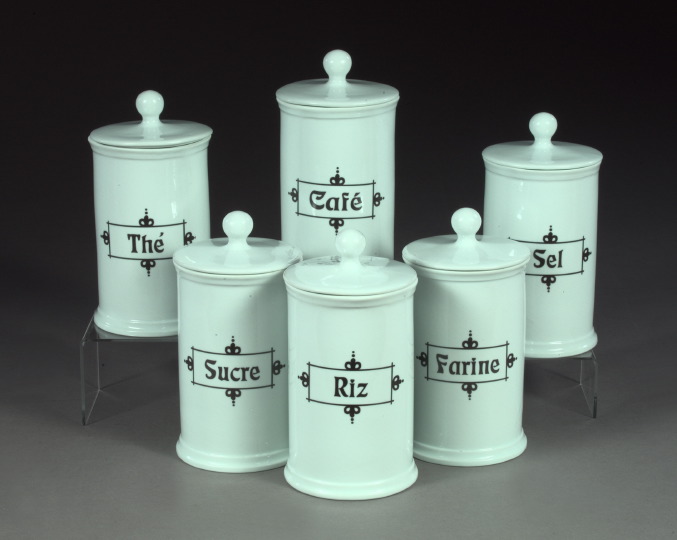Set of Six Dutch Cylindrical