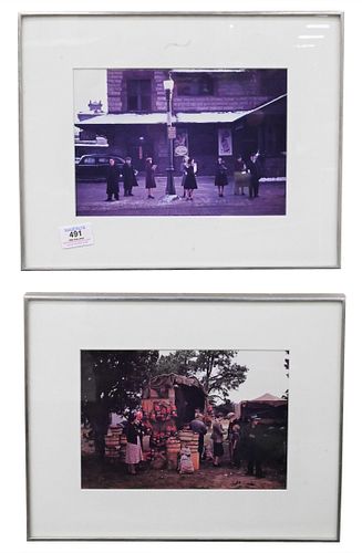 SET OF SIX DYE TRANSFER PRINTSSet